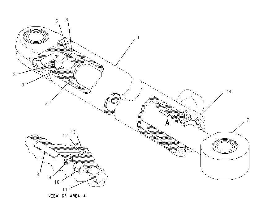 CYLINDER GP-BLADE TIP 9T8944 CAT