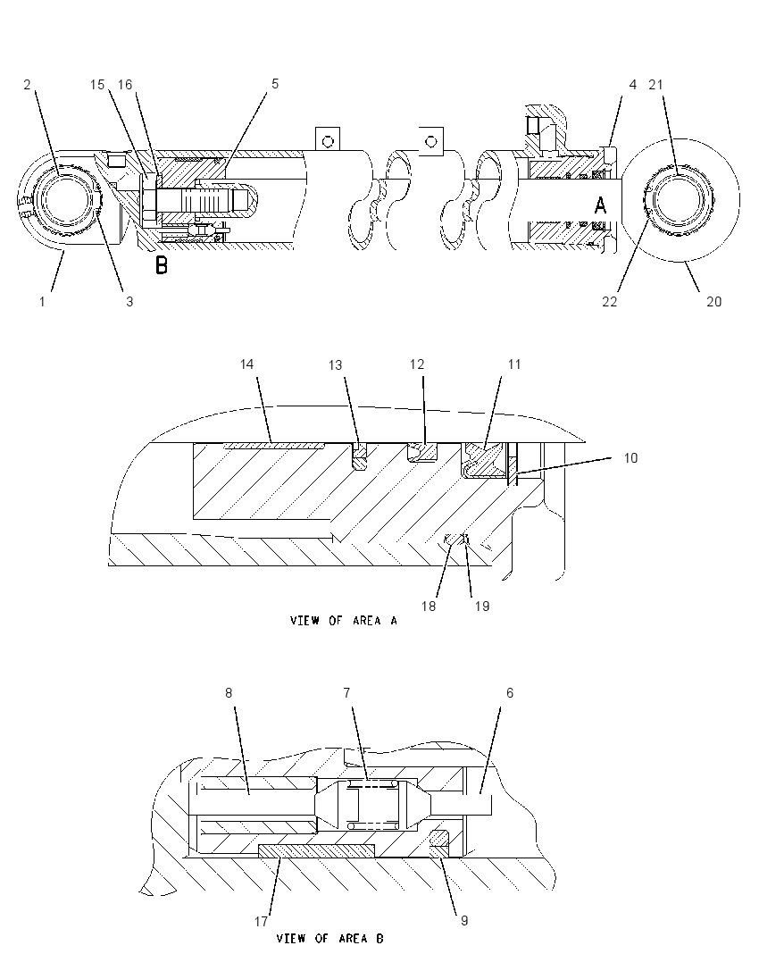 ANGLE CYLINDER GROUP 1526482 CAT