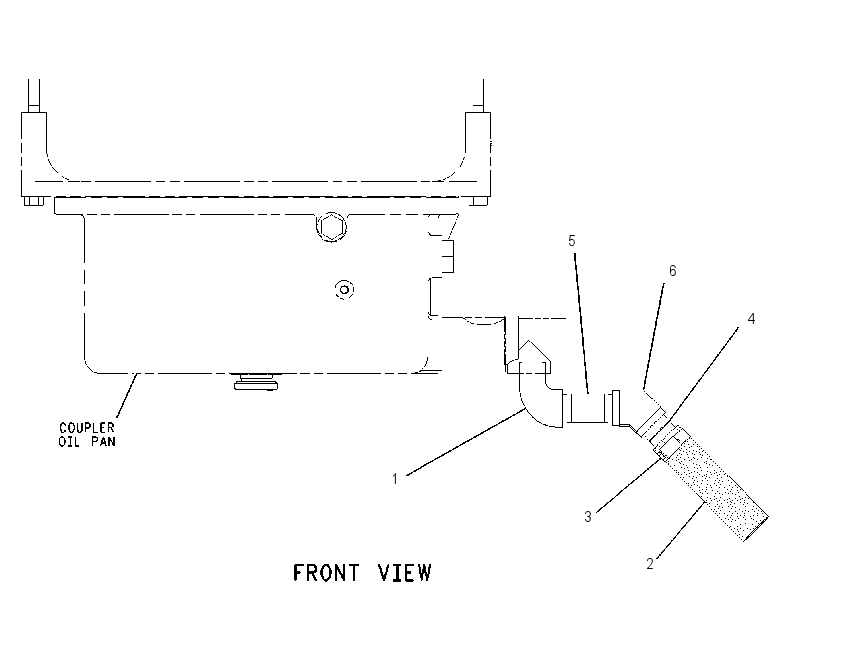 EXTENSION GP-DRAIN 1980986 CAT