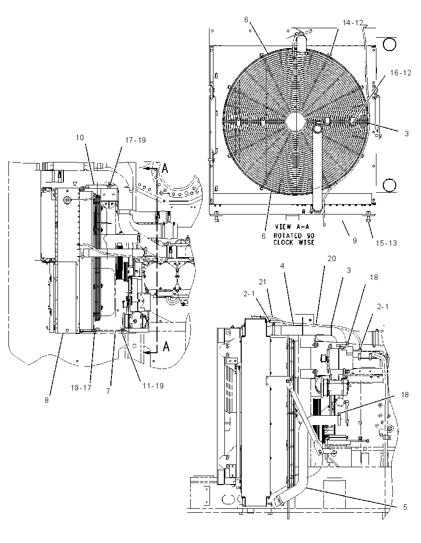 Радиатор 1521742 CAT