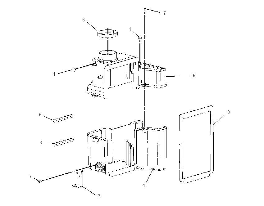 HOUSING GP-AIR CONDITIONER 1993156 CAT
