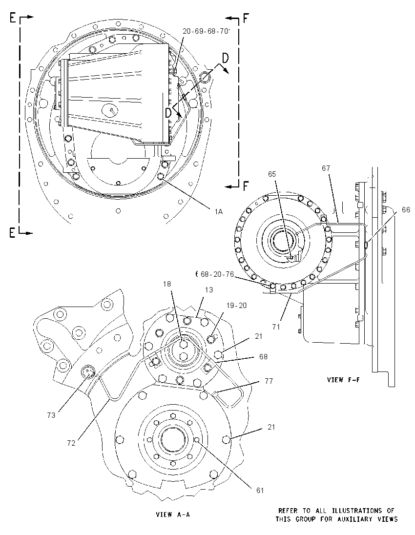 GEAR GP-BEVEL & TRANSFER 1408395 CAT