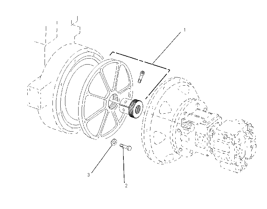 DRIVE & MTG GP-PUMP 1654890 CAT