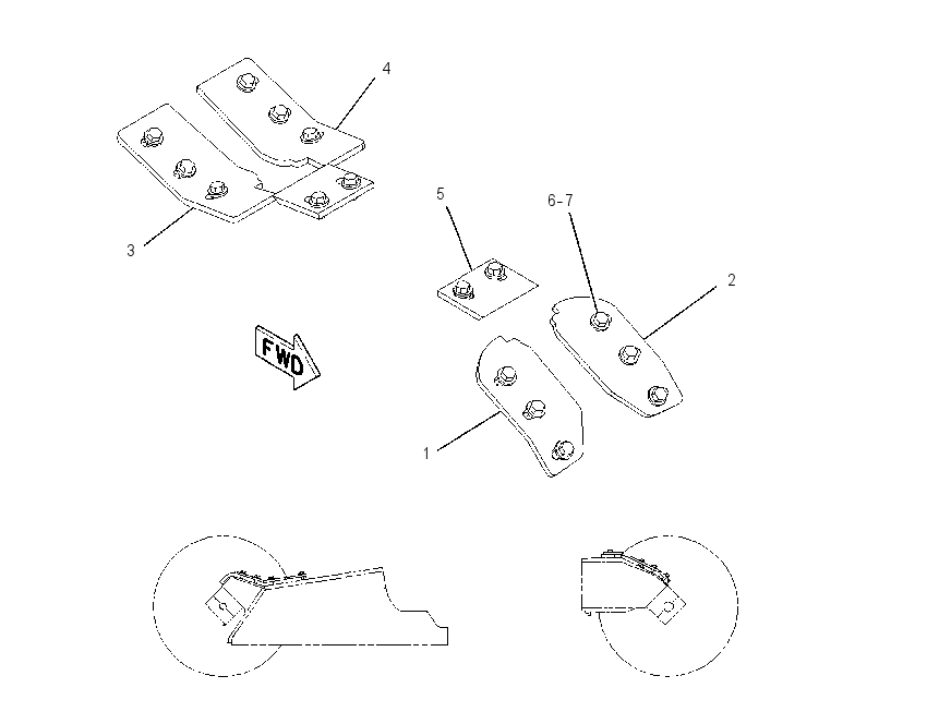 SCRAPER GP-IDLER 1769804 CAT