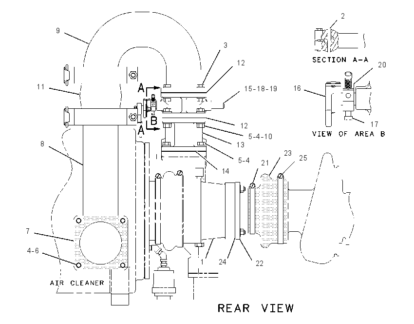 CARBURETOR GP 6I4695 CAT