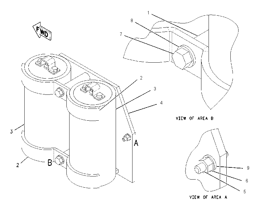 ACCUMULATOR & MTG GP-HYDRAULIC 1627451 CAT