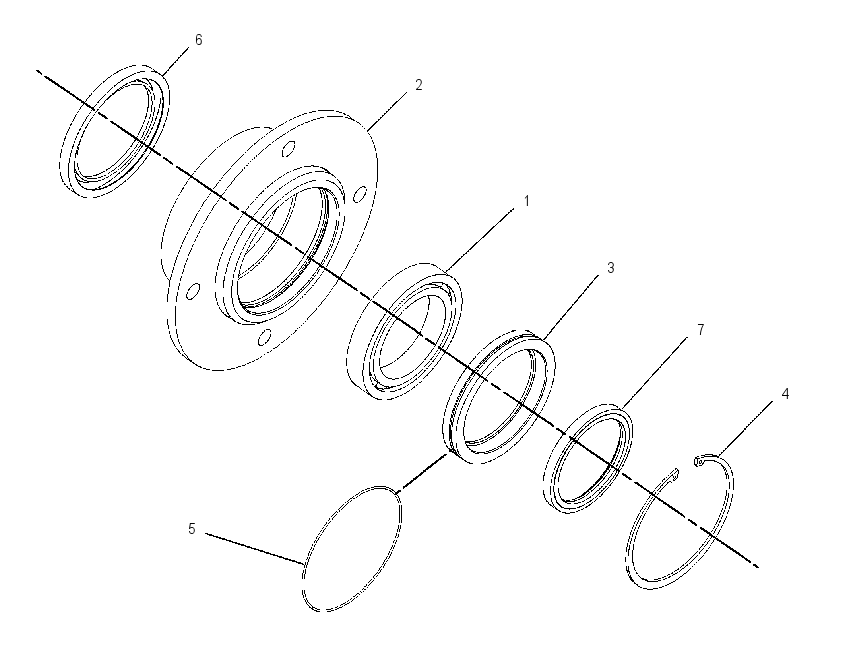 HUB GP-SHAFT 1658452 CAT