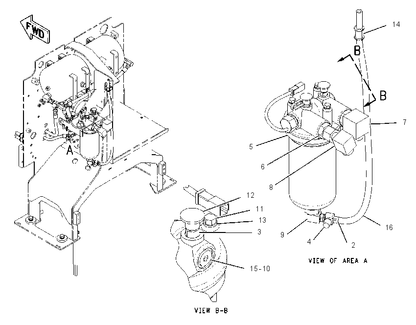 FILTER & MTG GP-TRANSMISSION 1693651 CAT