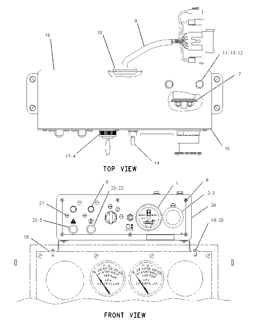 CONTROL GP-AUTO START/STOP 2058657 CAT