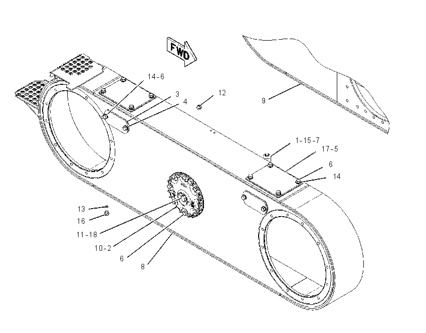 TANDEM & COVER GP 1901689 CAT