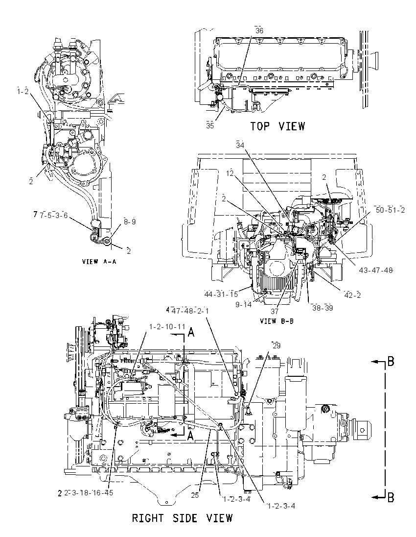 WIRING GP-ENGINE & XMSN 2004934 CAT