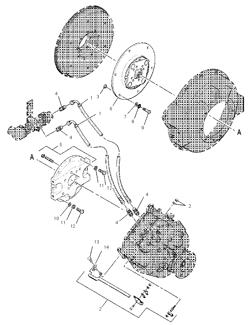 MOUNTING GP-MARINE XMSN 2040295 CAT