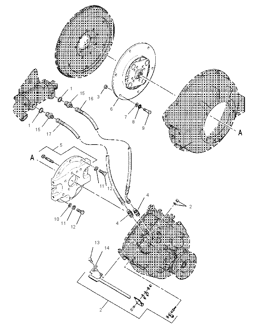 MOUNTING GP-MARINE XMSN 2040292 CAT