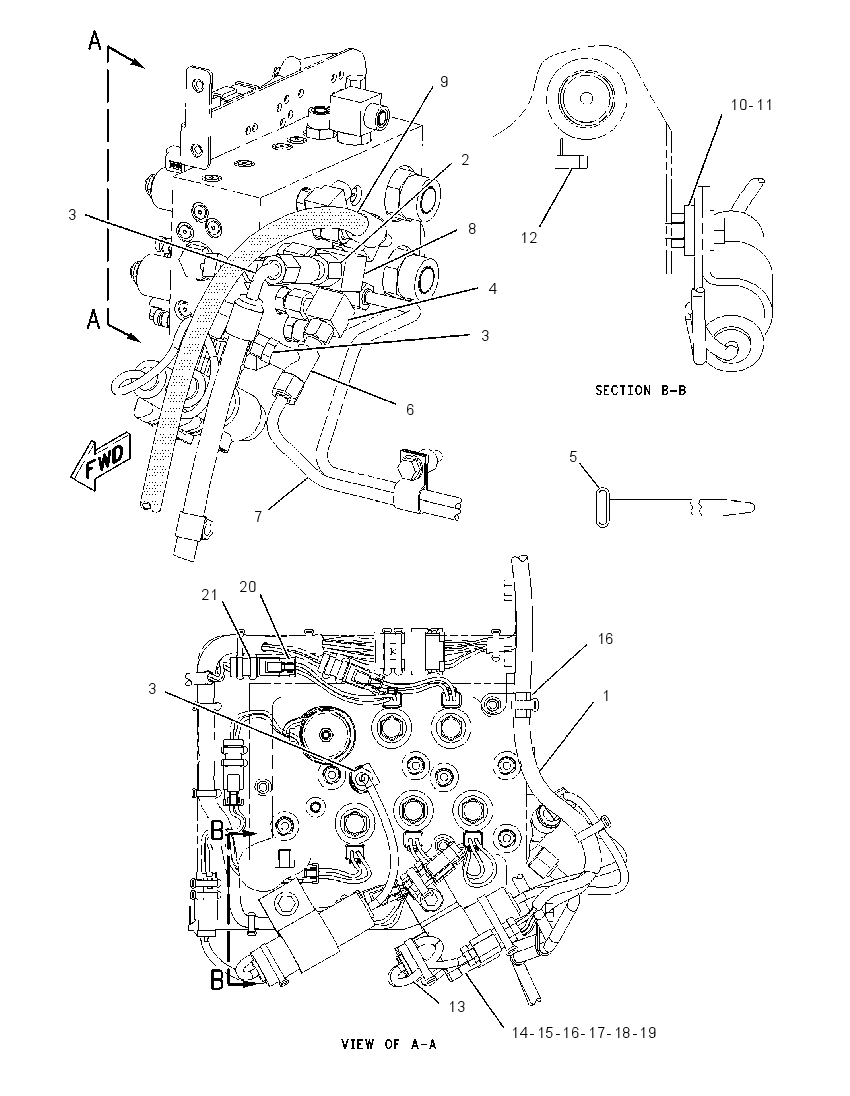 INSTALLATION AR-SENSOR 1996572 CAT