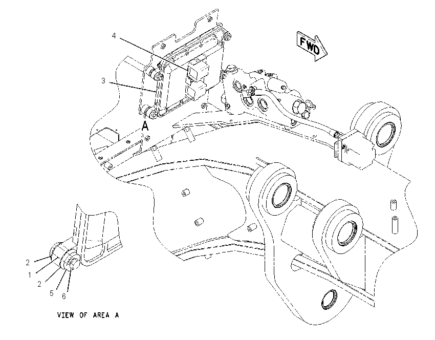 CONTROL & MTG GP-POWER TRAIN 1610775 CAT