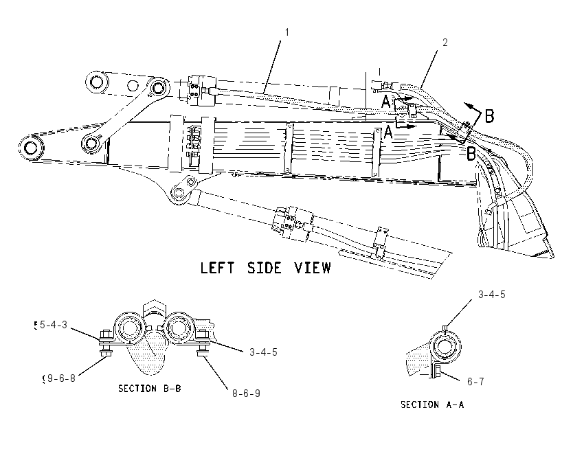 LINES GP-SAW CYLINDER 1628402 CAT