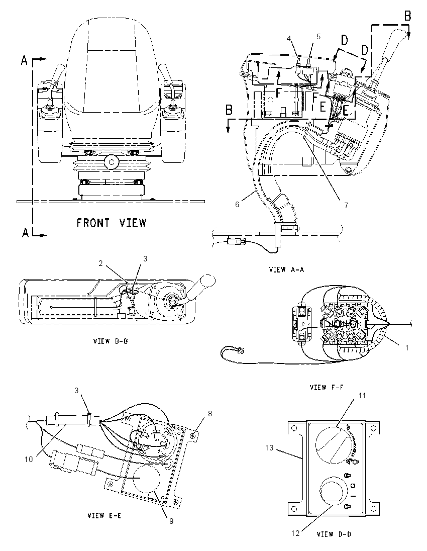 Проводка консоли 1673635 CAT