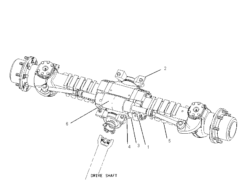 AXLE AR-REAR 1759405 CAT