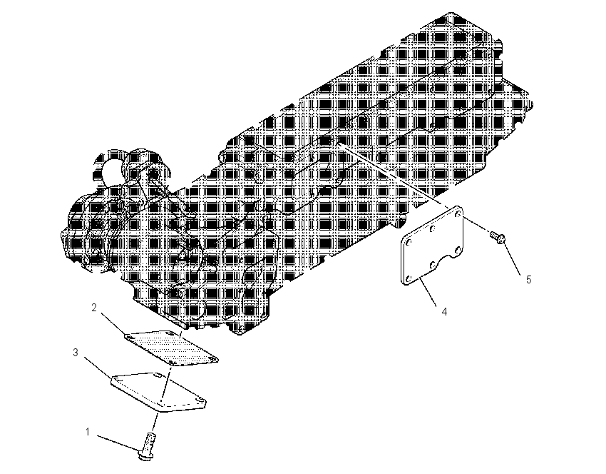 COVER GP-EXHAUST 2040191 CAT