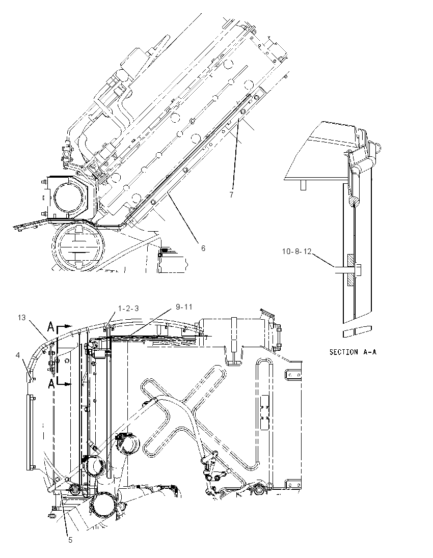 BAFFLE GP-RADIATOR 1944333 CAT