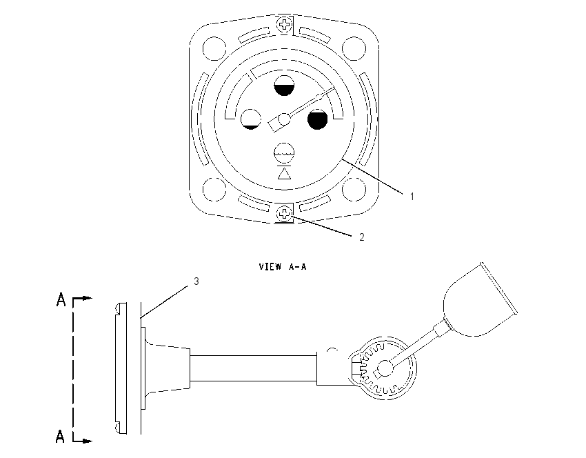 GAUGE GP-COOLANT LEVEL 1877724 CAT