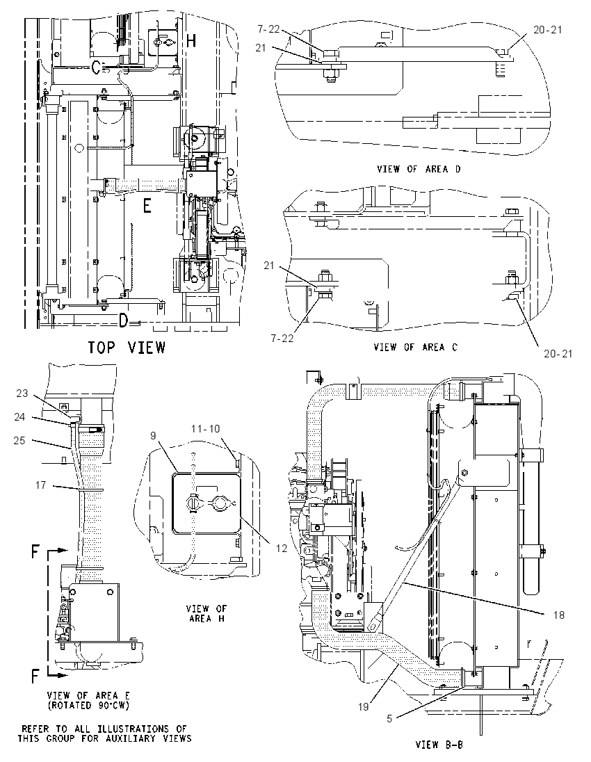Радиатор 1968182 CAT