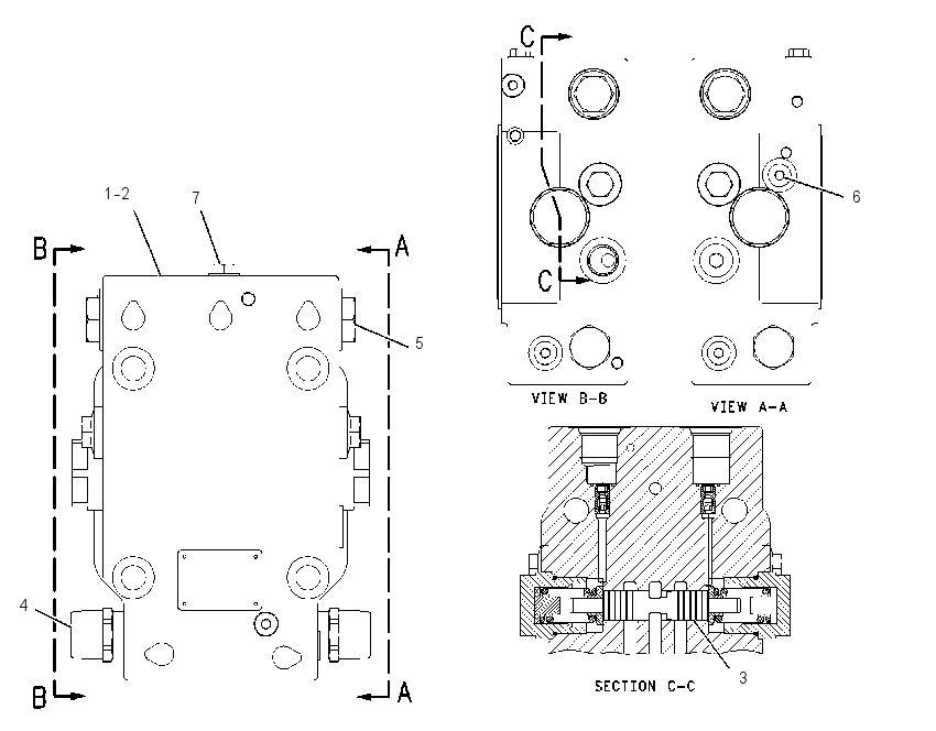 HEAD GP-MOTOR 1550159 CAT