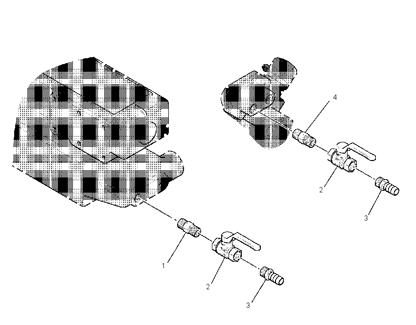 FITTING GP-WATER LINES 2040279 CAT