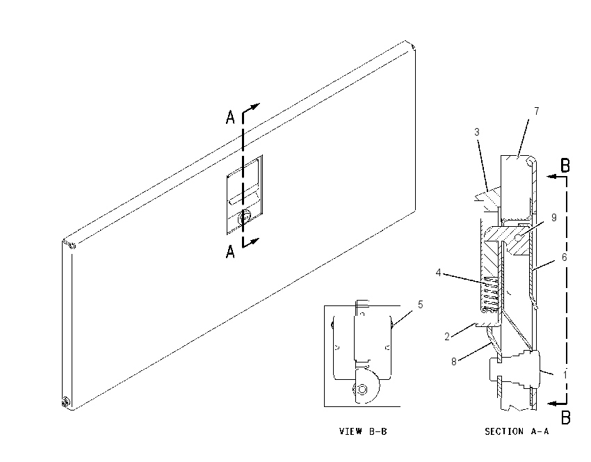 DOOR GP-TOOL BOX 1302444 CAT