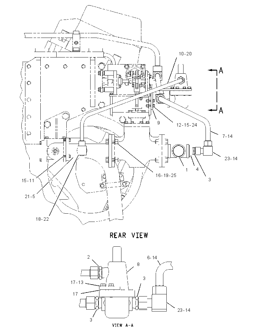 Регулятор давления газа 1637316 CAT
