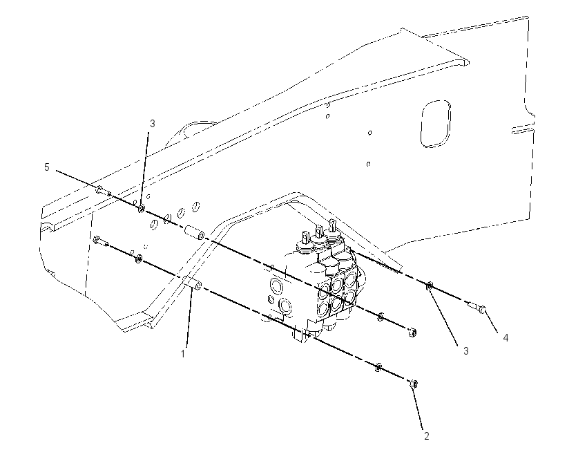 MOUNTING GP-BANK VALVE 1851598 CAT