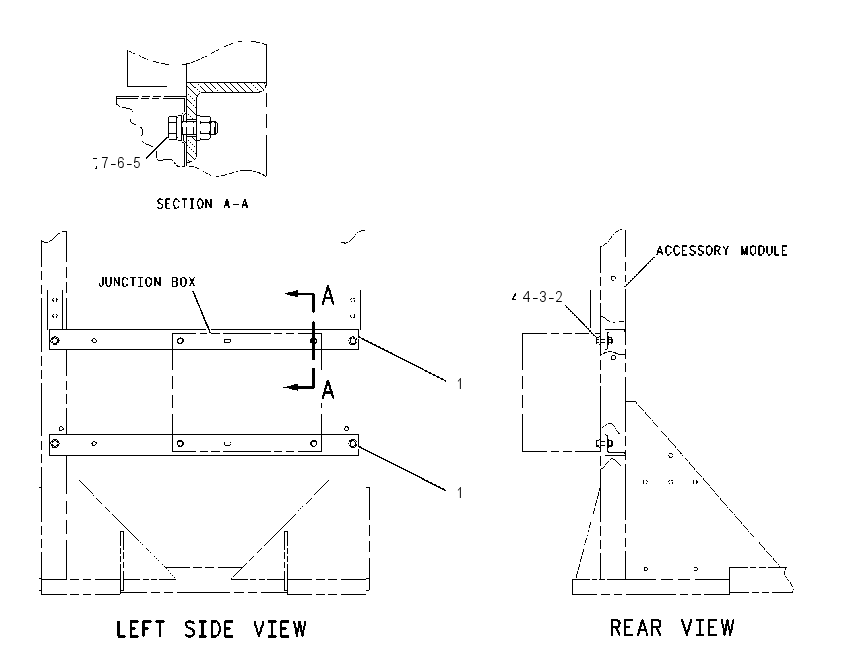 MOUNTING GP-JUNCTION BOX 1558499 CAT