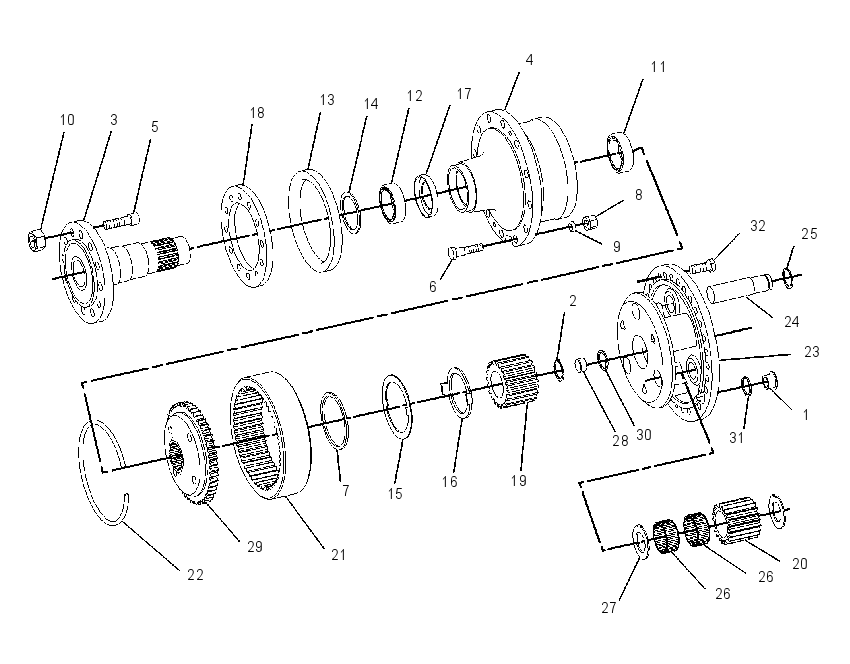 HUB GP 1614682 CAT