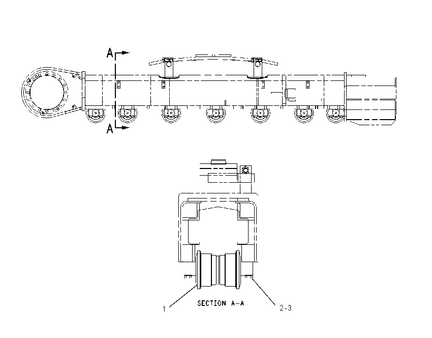 ROLLER AR-TRACK 1C7950 CAT