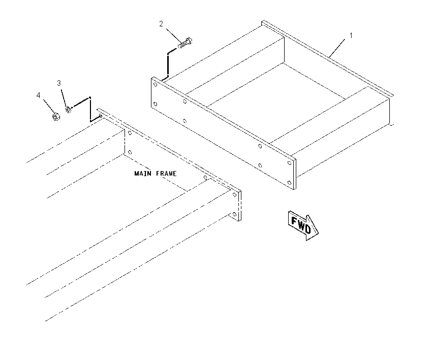 FRAME GP-EXTENSION 2022734 CAT