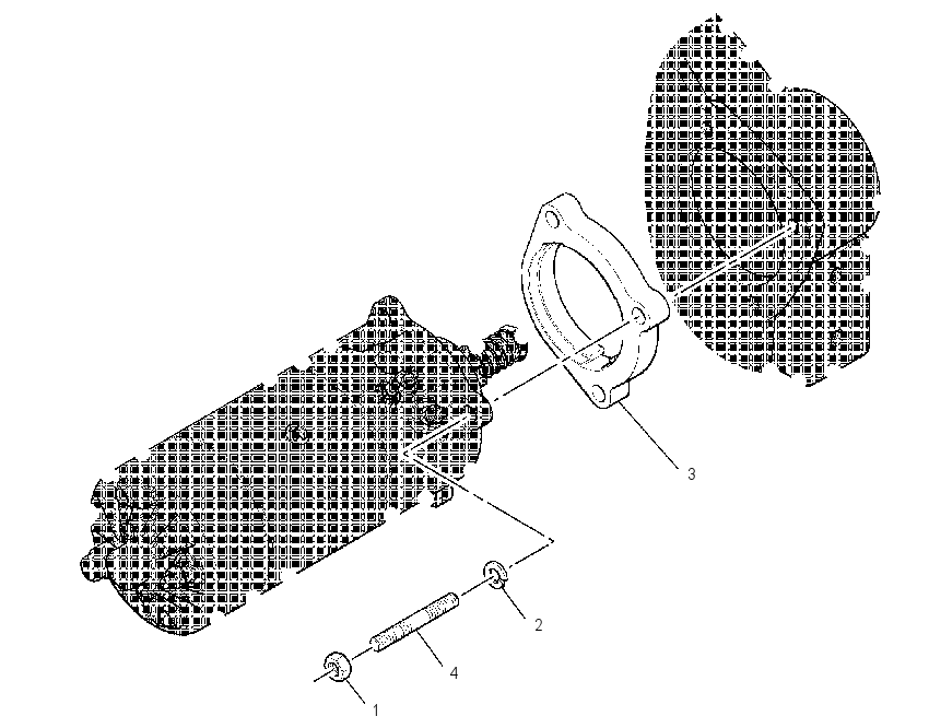 MOUNTING GP-STARTING MOTOR 2061280 CAT