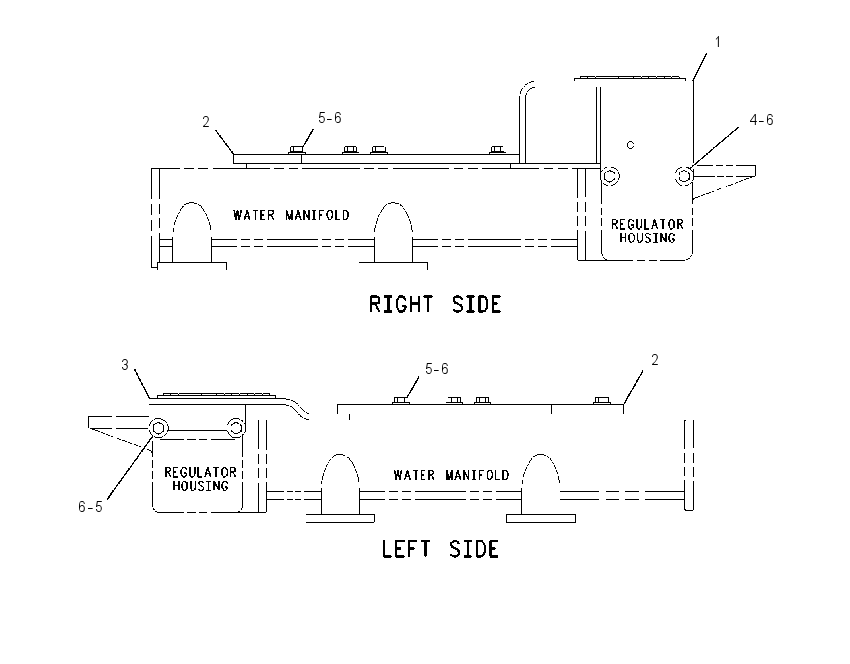 SHIELD GP-WATER MANIFOLD 1274440 CAT