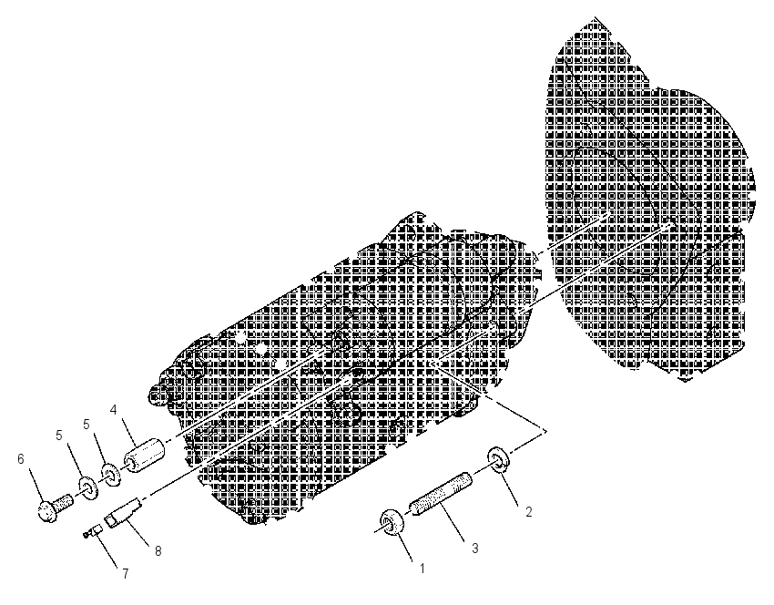 MOUNTING GP-STARTING MOTOR 2061282 CAT
