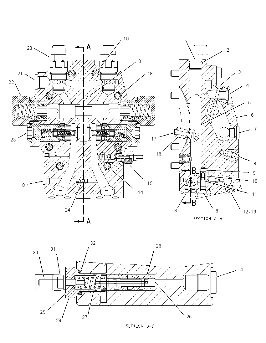 HEAD GP-MOTOR 1963081 CAT