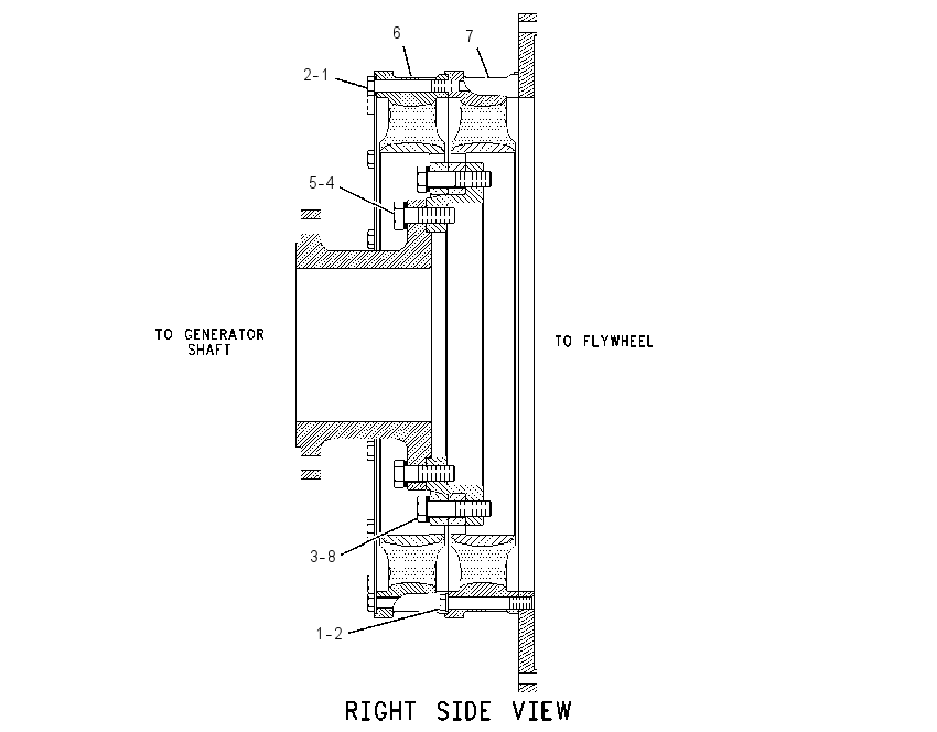 COUPLING AS-FLEXIBLE 1470084 CAT