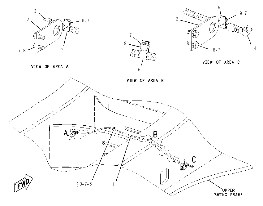 LINES GP-AIR HORN 1794891 CAT