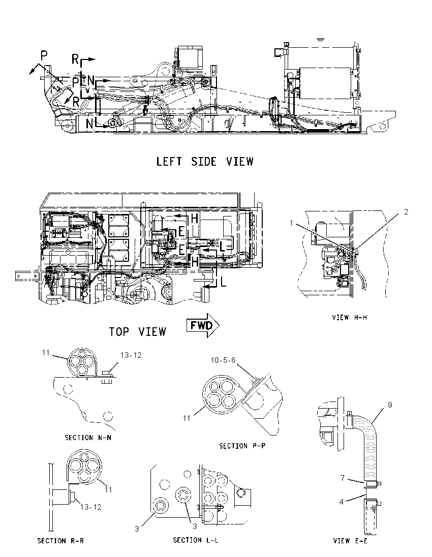 Трубопроводы кондиционера 1922342 CAT