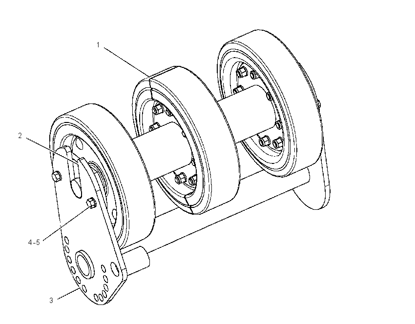 TENSIONER GP-TRACK 2041446 CAT