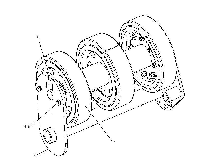 TENSIONER GP-TRACK 2041372 CAT