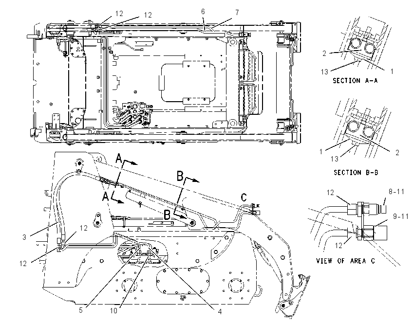 LINES GP-WORK TOOL 1956780 CAT