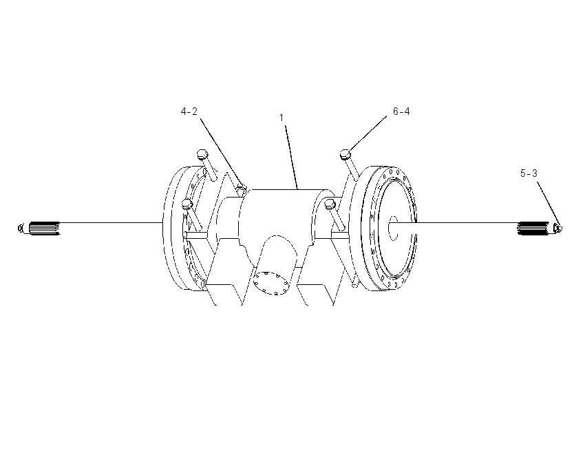 DIFFERENTIAL & MOUNTING GP 1909012 CAT