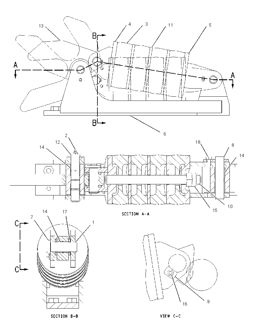 LATCH GP-EJECTOR BLADE 1865779 CAT