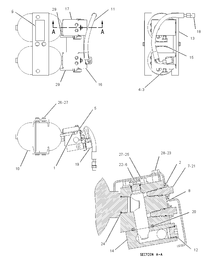 ACCUMULATOR GP-SUSPENSION 1881568 CAT
