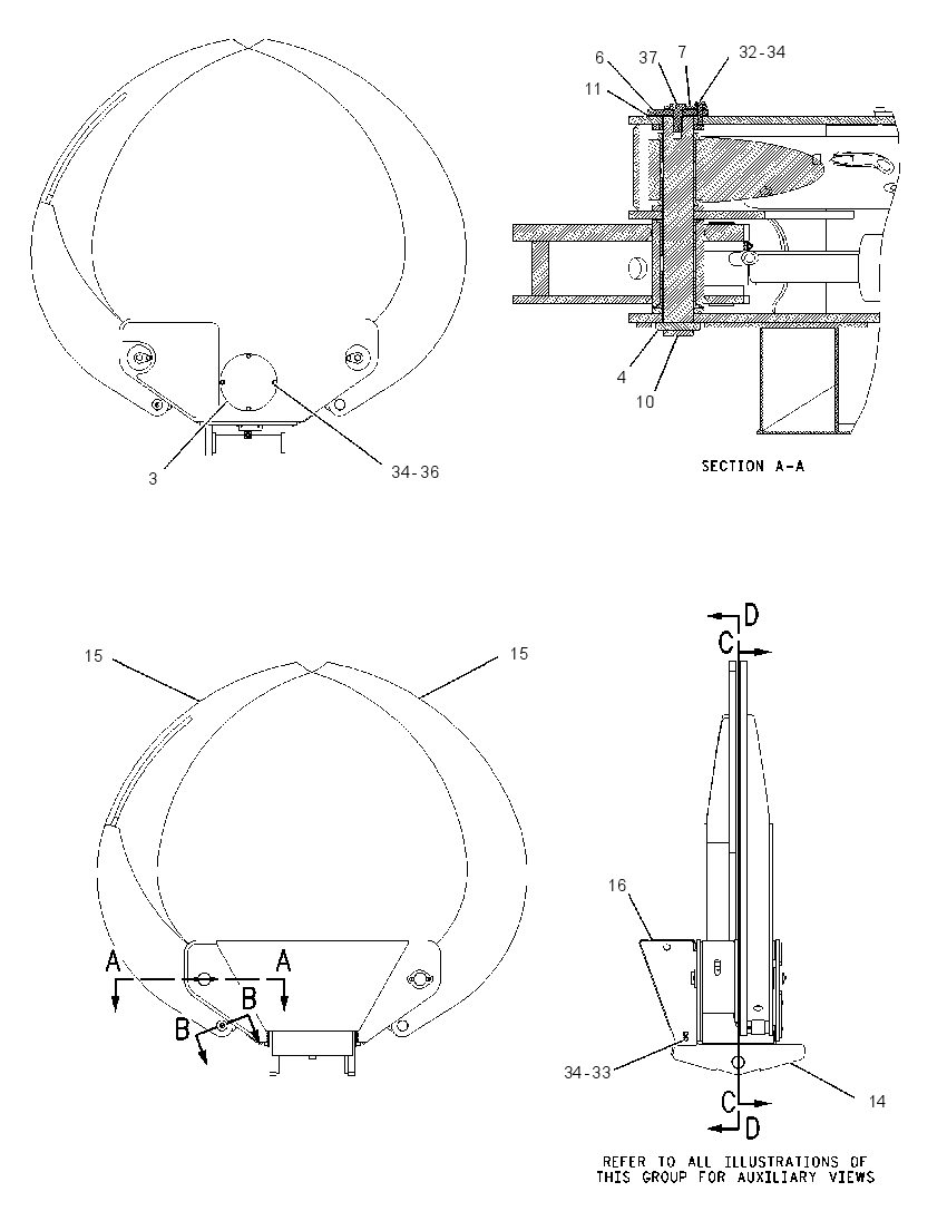 HEAD GP-GRAPPLE 1947683 CAT