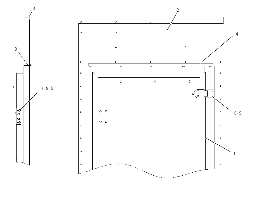 DOOR AS 1612492 CAT